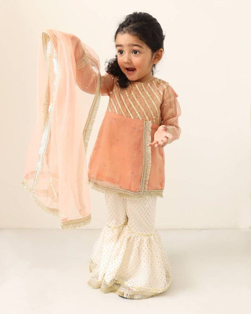 Baby Girl Hopscotch Dresses Women Hopscotch Girls Gharara Outfit