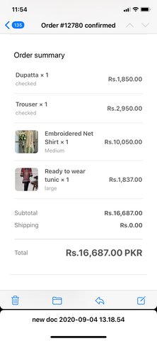 Threads n motifz green ordered medium outfit