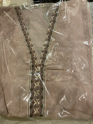 Baroque medium light pink Kurta shirt medium
