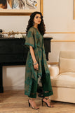 EMBROIDERED DRAPED - 3 PIECE GREEN