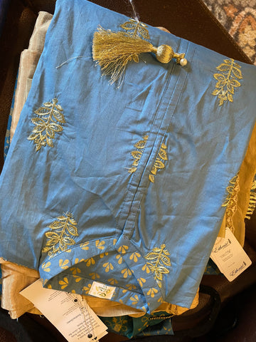 So kamal shirt xs blue gold