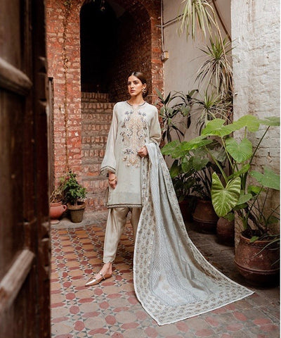 Republic womenswear large beige suit
