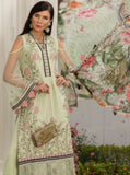 Saadia asad lawn three piece suit formal XL