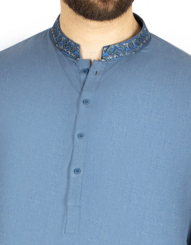 J. Men’s small blue Salwar Kameez