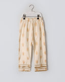 Hopscotch girl beige pink outfit 5-6 years