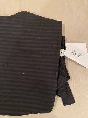 Ethnic black cotton strips pants large