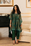 EMBROIDERED DRAPED - 3 PIECE GREEN