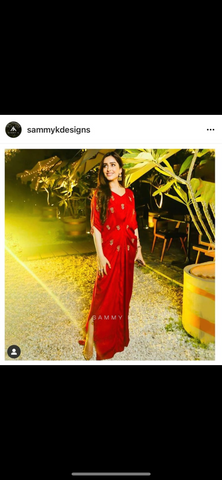 Red kaftan sammy k