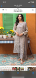 Bonanza gray large organza 3 piece suit