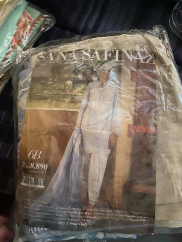 Sana safinaz lawn 3 piece ordered suit medium 6B design