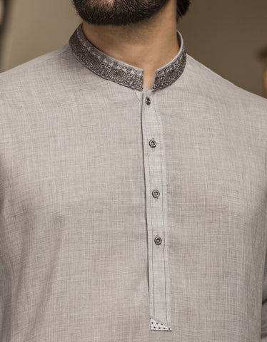 J. Men’s Salwar Kameez Gray