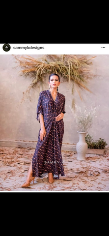 Brown kaftan sammy k