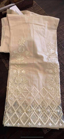 Ethnic small off white pants