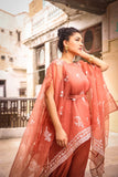 PEACH ORGANZA - EMB 190