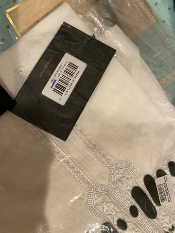 Khaadi cross stitch pants size medium and 12