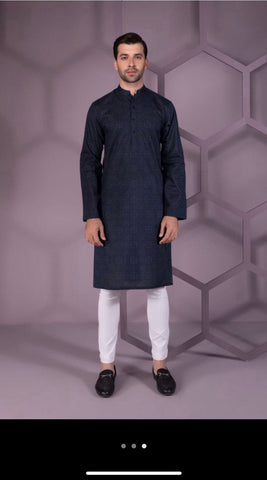 Sapphire men’s navy blue Kurta small